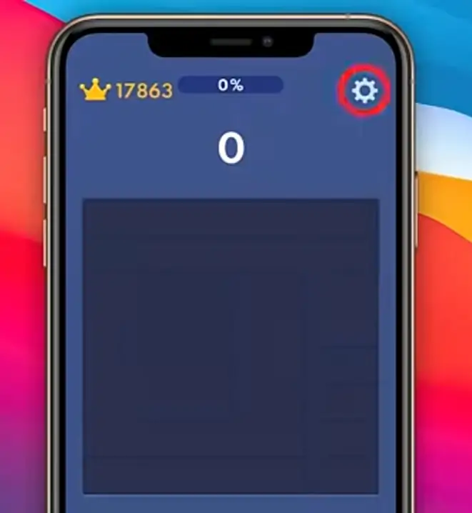 how to set block blast mod setting